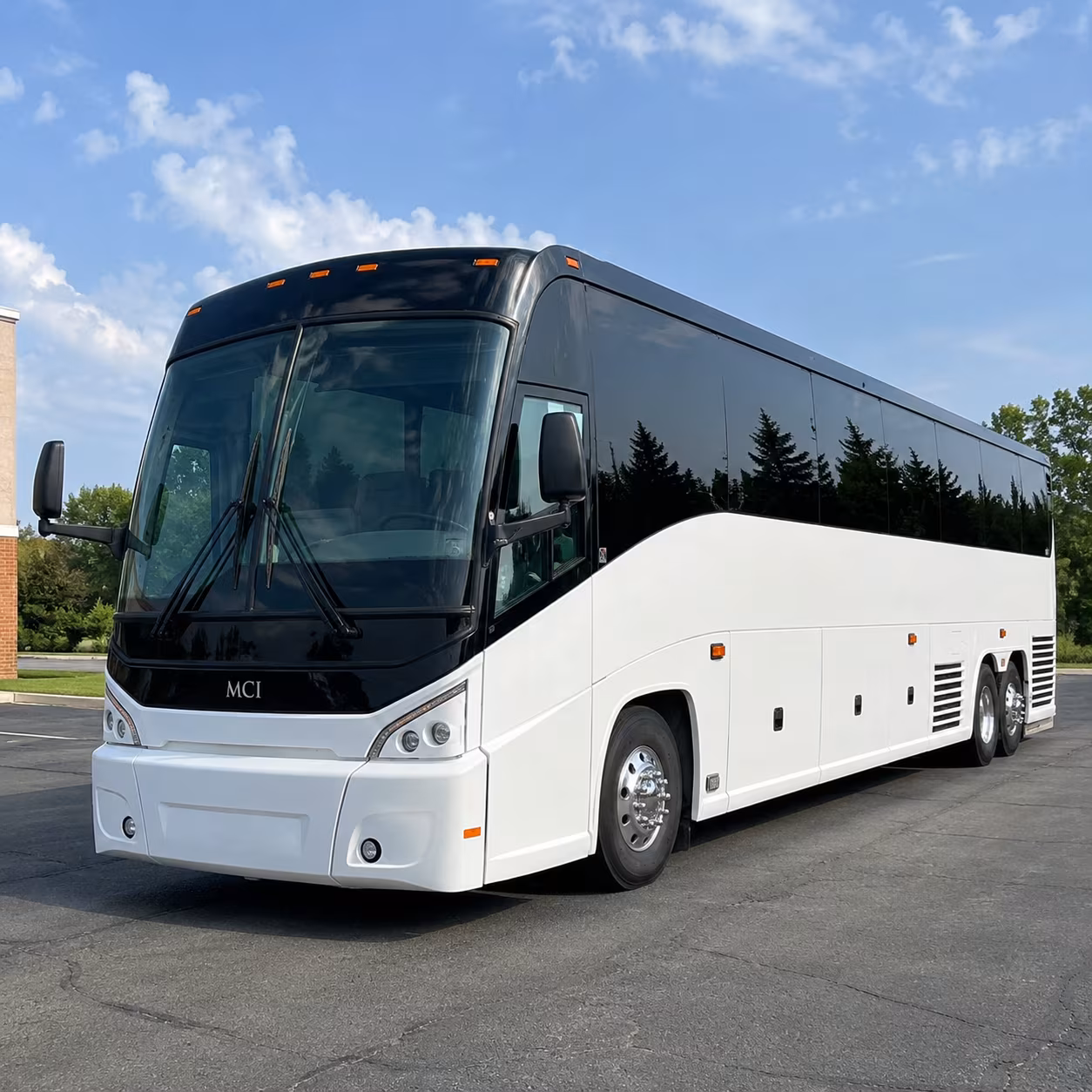 charter bus shuttle service for plant and industrial groups in wichita falls