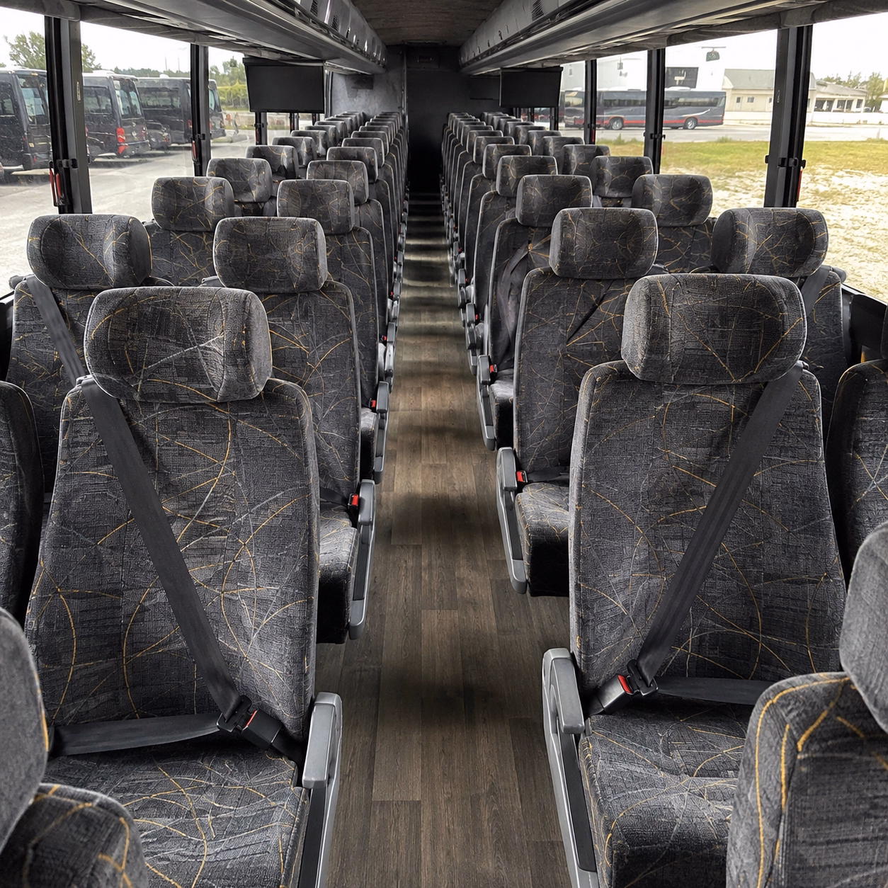 wichita falls charter bus interior