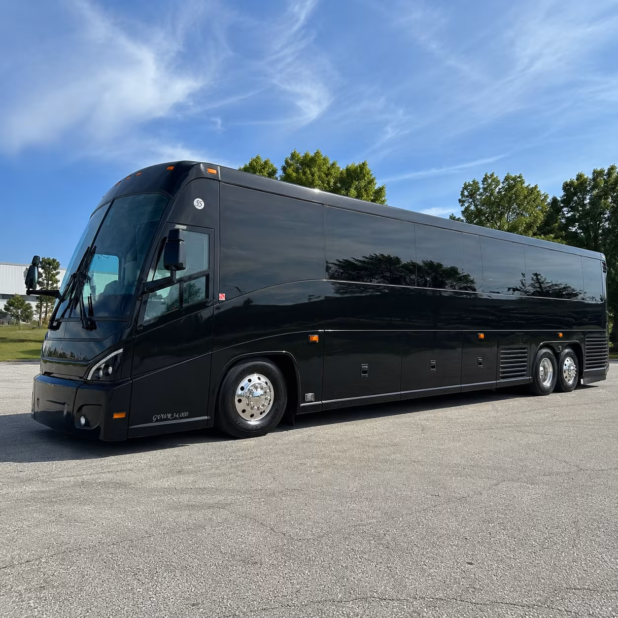 wichita falls charter bus rental exterior