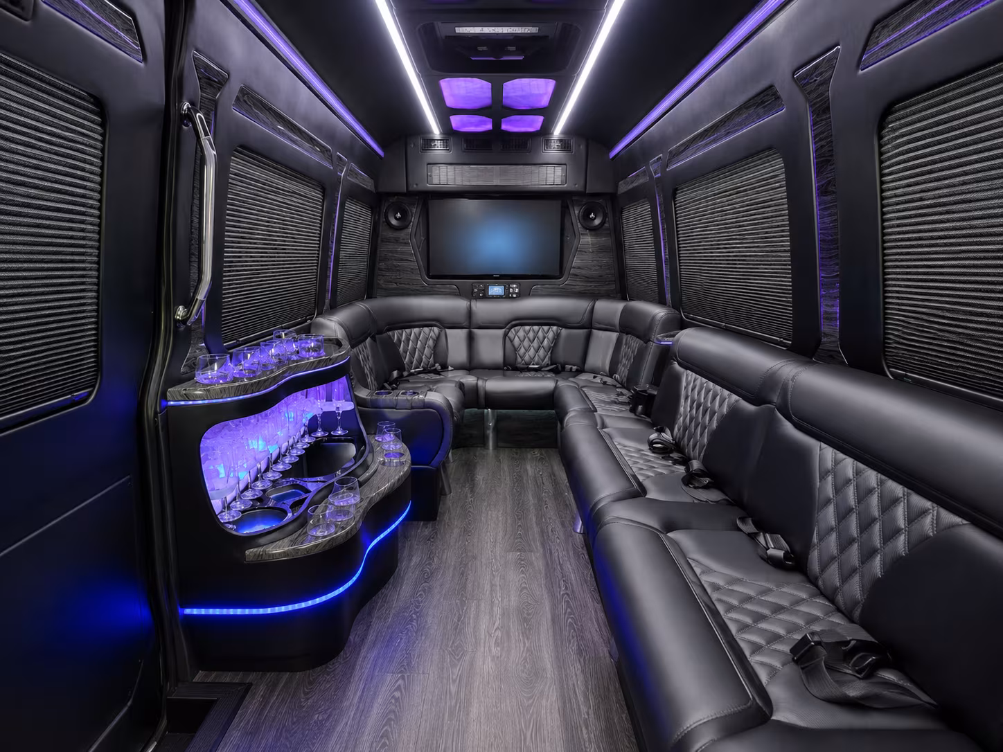 wichita falls concert transportation onboard seating