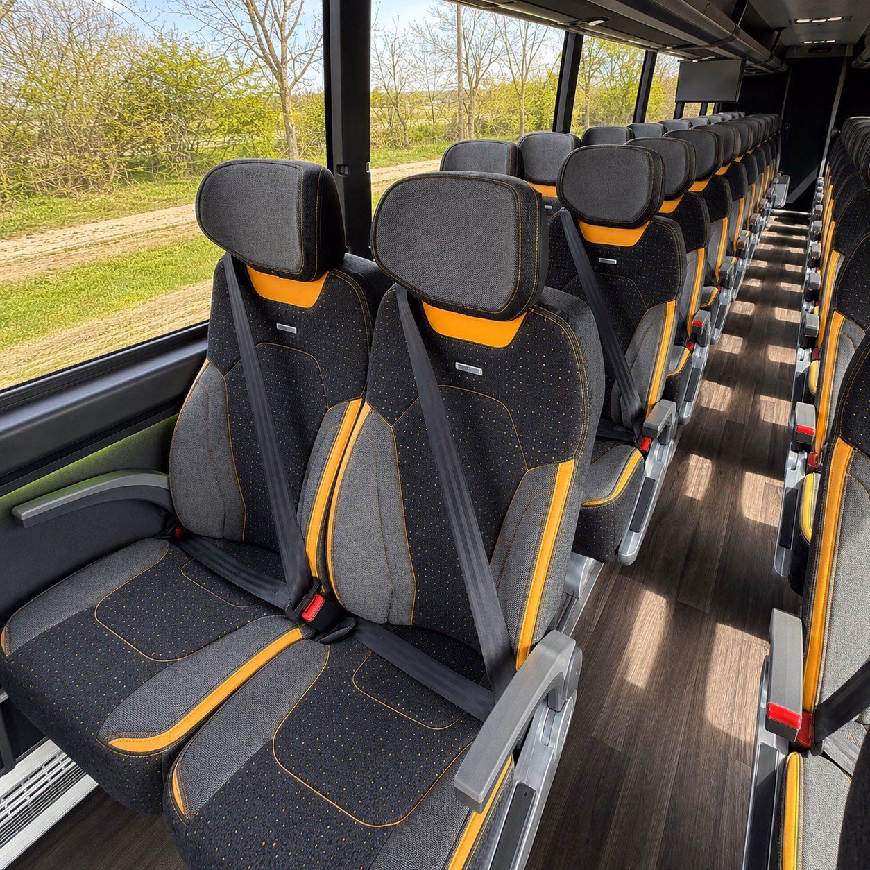 wichita falls school event transportation onboard seating